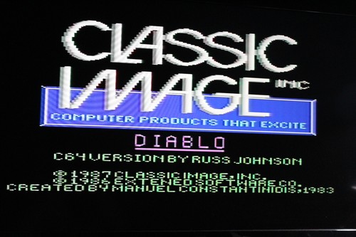 Diablo commodore c64 128 - commodore,
