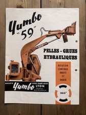 Orig. Baumaschinen Prospekt