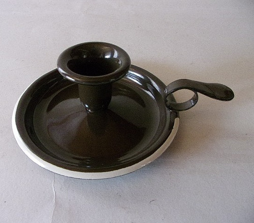 Emaille kerzenleuchter - emaille,