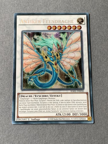 Antiker feendrache - yu-gi-oh!,