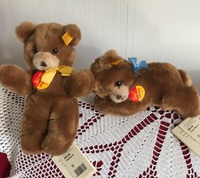 Steiff  2 Bären Liegend