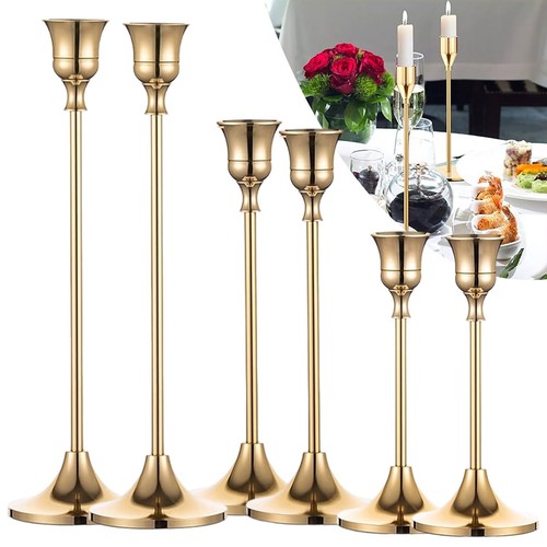 Messing kerzenständer gold - kerzenständer,