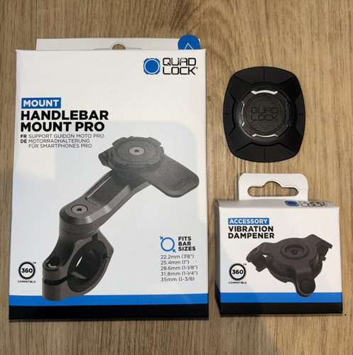 Quad lock handlebar mount pro - handlebar,
