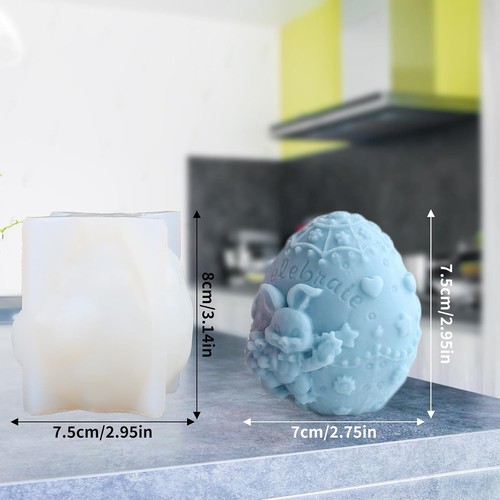 Silikonform für eier und - 3d,