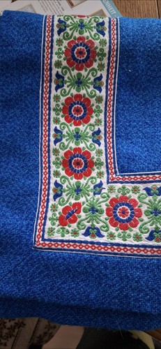 Tischdecke alt vintage