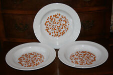 Original Melitta  Jeverland Wiesmoor 3 x Suppenteller / tiefe Teller  TOPZUSTAND