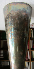 Pokal Turnverein Korbach 1850-1950,  Faustball, versilbert, vom Landrat