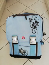 Schulrucksack, hellblau mit