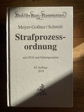 Meyer-Goßner/Schmitt StPO