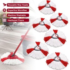 6PCS Wischmopp Ersatzköpfe