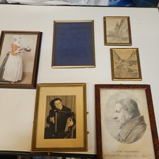 Konvolut alter    Bilderrahmen 6 stück  