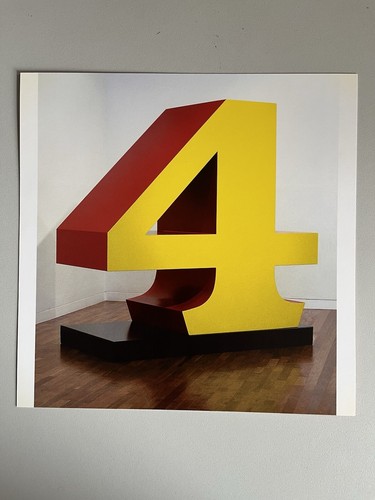 Robert indiana vier - indiana, "vier"