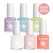 Halal atmungsaktiver Nagellack Sammlung/Konvolut Angebot - 6 Pastellfarben - Andreia