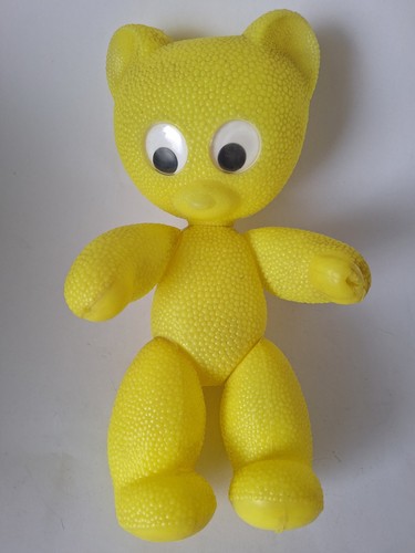 Ddr teddy plastik mit - ddr,