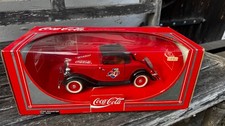 Solido Coca-Cola Modellauto Metall Ford Roadster Rot Ref. 9504 in OVP 1:18