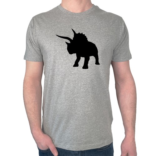 Herren shirt triceratops - herren, t-shirt