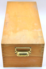 Karteikasten vintage - karteikasten,