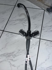 Badarmatur Wasserhahn Einzelgriff Gebogene Form Chrom In Guten Zustand