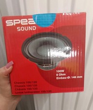 Speaka Sound 100/120 8 Ohm Chassi Lautsprecher Unbenutzt OVP
