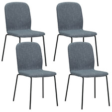 4x Stapelstuhl Konferenzstuhl