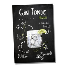 Schild Gin Tonic Cocktail