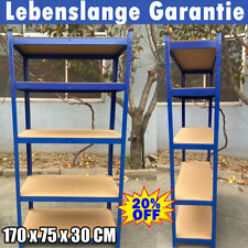 Kellerregal Vorratsregal Lagerregal Steckregal Werkstattregal Regalsystem Metal