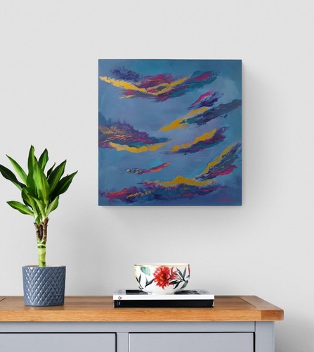 Original acrylbild bild - original,