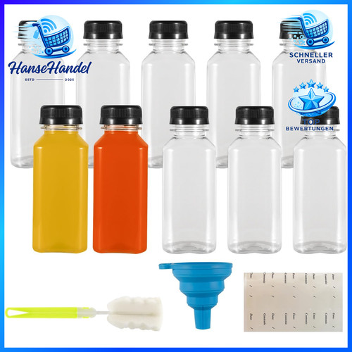 Shot flaschen 250ml stk - flaschen,
