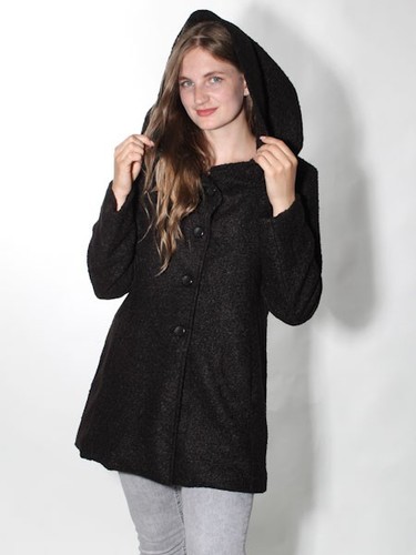 Mantel kapuze jacke von - mantel,