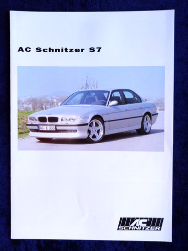 Schnitzer bmw 7er e38 - schnitzer, s7
