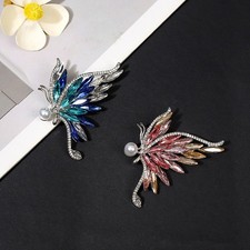 Leichte Schmetterling Brosche Anstecknadel mit Farbverlauf für KRISTALL Design für Damen