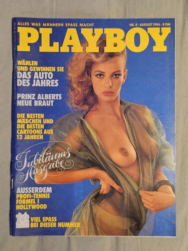 Playboy august 1984 deutsche - august,