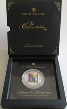 Cook-Inseln 20 Dollars 2014 Masterpieces of Art Philippe de Champaigne 3 Oz Ag