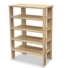 Schuhregal 5 Ablagen Beistellregal Küchenregal Ordnungsregal Charlie