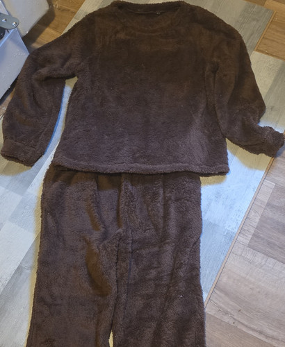 Braunes damen kuschel - damen, kuschel-outfit