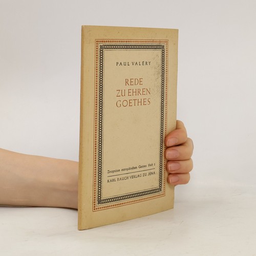 Rede ehren goethes - rede, goethes 