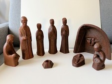 Krippenfiguren aus Ton