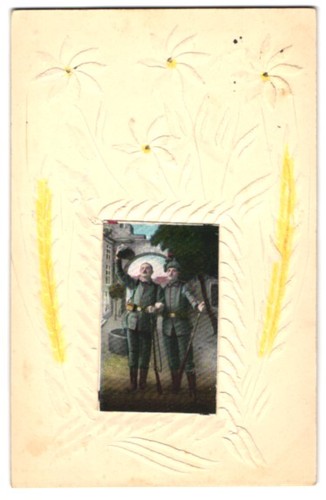 Papierkunst zwei junge - zwei,