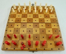 Schachspiel antik um 1860