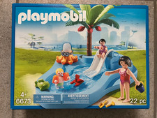 playmobil 6673 Wasserrutsche Schwimmbad für Kinder NEU OVP