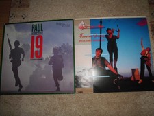 2 STÜCK 12" VINYL  MAXI SINGLE PLATTEN AN    -  ALPHA VILLE - PAUL HARDCASTLE