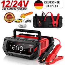 Auto KFZ Batterieladegerät Battery charger 12V/24V für LiFePO4 Lithium GEL SLA