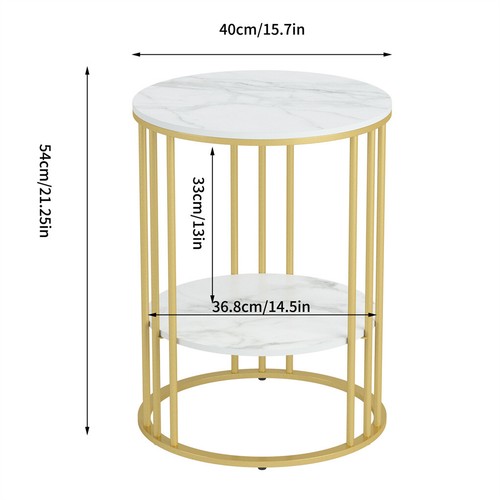 Couchtisch rund wohnzimmer - couchtisch,