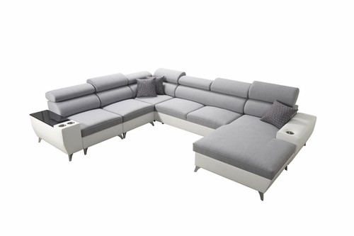 Ecksofa wohnlandschaft meggy - wohnlandschaft,