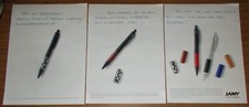 Seltene Werbung LAMY ACCENT