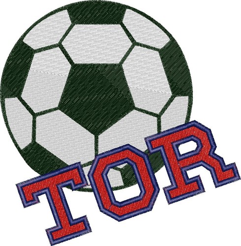 Stickdatei embroidery fussball - stickdatei/embroidery,