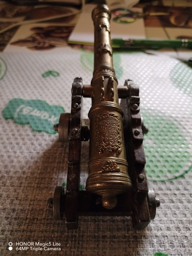 Messing kanone vintage modell - vintage,