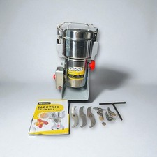 CGOLDENWALL 700g Elektrische Getreidemühle 30s Superfeine Edelstahl 2400W