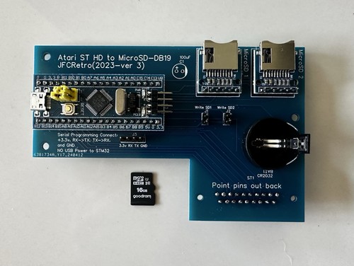 Atari hdd emulator acsi2stm - hdd,