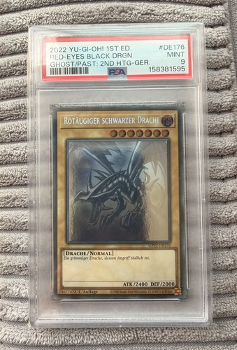 Rotäugiger schwarzer - yu-gi-oh,